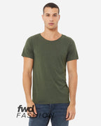 Unisex FWD Fashion Triblend Raw Neck Tee | 3414