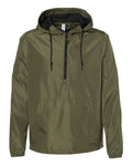 Chaqueta cortavientos unisex ligera con cremallera de cuarto | EXP54LWP