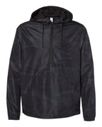 Unisex Lightweight Quarter-Zip Windbreaker Pullover Jacket | EXP54LWP