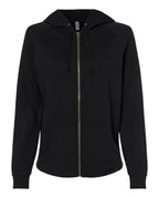 Sudadera con capucha para mujer California Wave Wash con cremallera completa | PRM2500Z