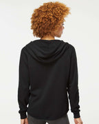 Sudadera con capucha para mujer California Wave Wash con cremallera completa | PRM2500Z