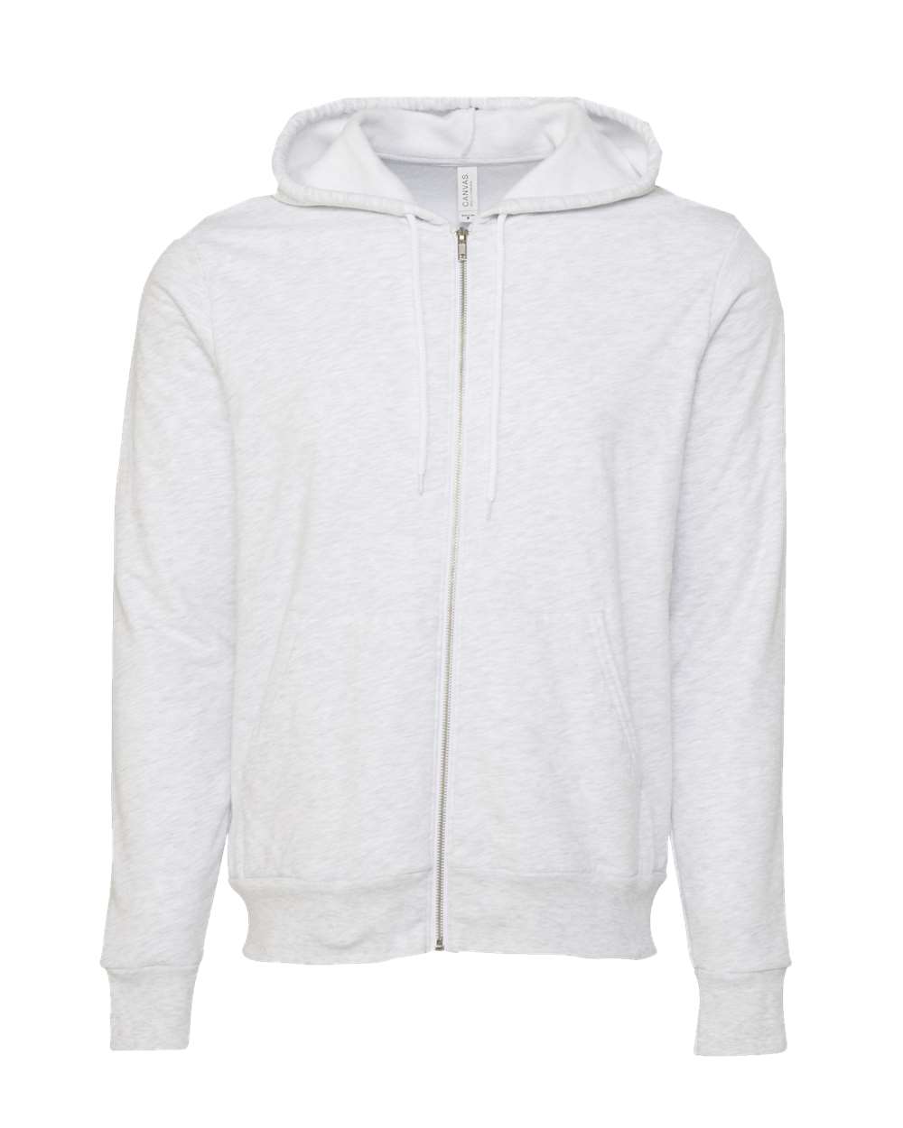 Sudadera con capucha unisex de forro polar esponjoso con cremallera completa | 3739
