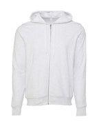 Sudadera con capucha unisex de forro polar esponjoso con cremallera completa | 3739