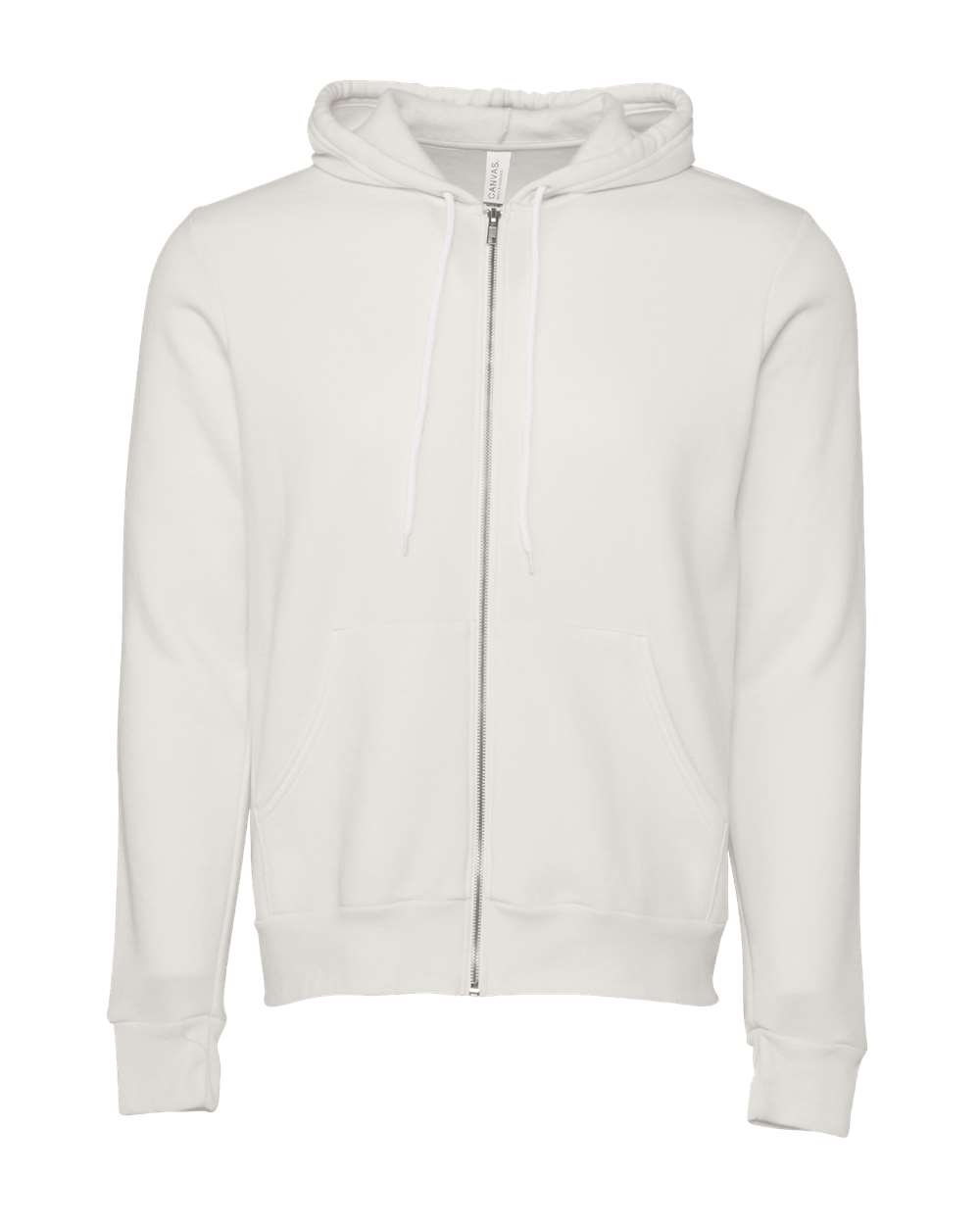 Unisex Sponge Fleece Full-Zip Hoodie Sweatshirt | 3739