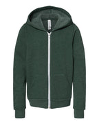 Youth Sponge Fleece Full-Zip Hoodie Sweatshirt | 3739Y