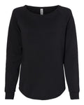 Sudadera para mujer con cuello redondo California Wave Wash | PRM2000