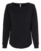 Sudadera para mujer con cuello redondo California Wave Wash | PRM2000