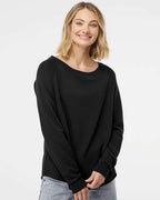 Sudadera para mujer con cuello redondo California Wave Wash | PRM2000