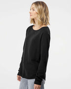 Sudadera para mujer con cuello redondo California Wave Wash | PRM2000