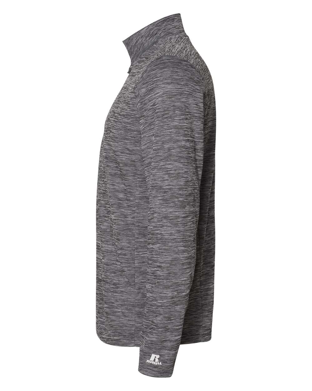 Men's Striated Quarter-Zip Pullover | QZ7EAM