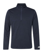Men's Striated Quarter-Zip Pullover | QZ7EAM