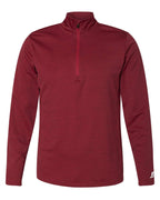 Men's Striated Quarter-Zip Pullover | QZ7EAM