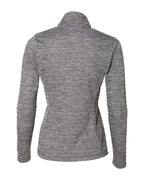 Women's Striated Quarter-Zip Pullover | QZ7EAX
