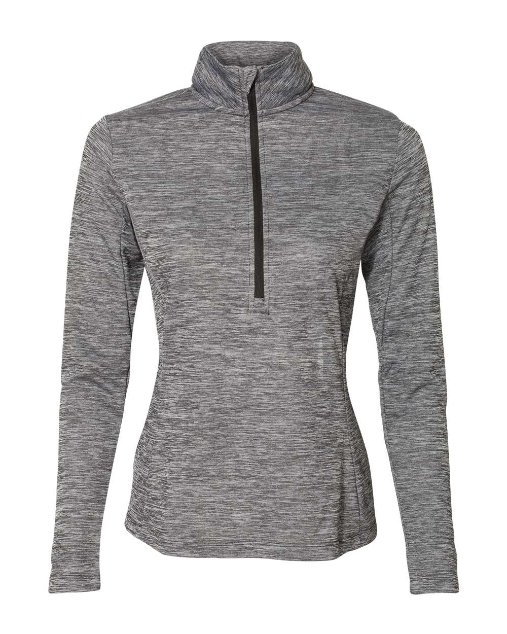 Women's Striated Quarter-Zip Pullover | QZ7EAX