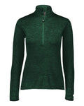 Women's Striated Quarter-Zip Pullover | QZ7EAX