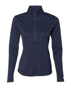 Women's Striated Quarter-Zip Pullover | QZ7EAX