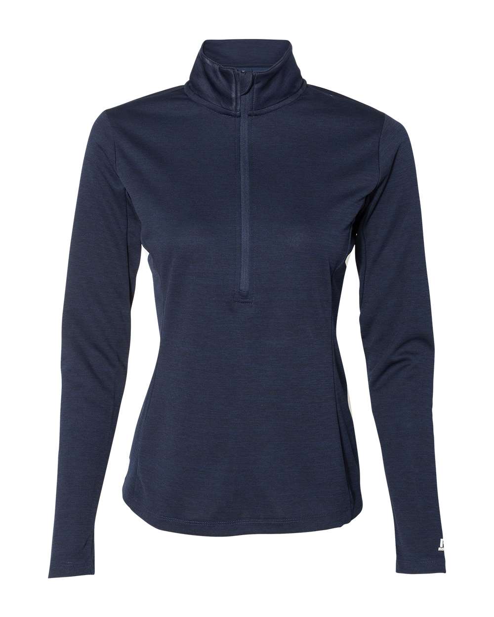 Women's Striated Quarter-Zip Pullover | QZ7EAX