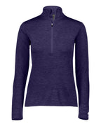 Women's Striated Quarter-Zip Pullover | QZ7EAX