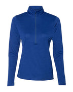 Women's Striated Quarter-Zip Pullover | QZ7EAX