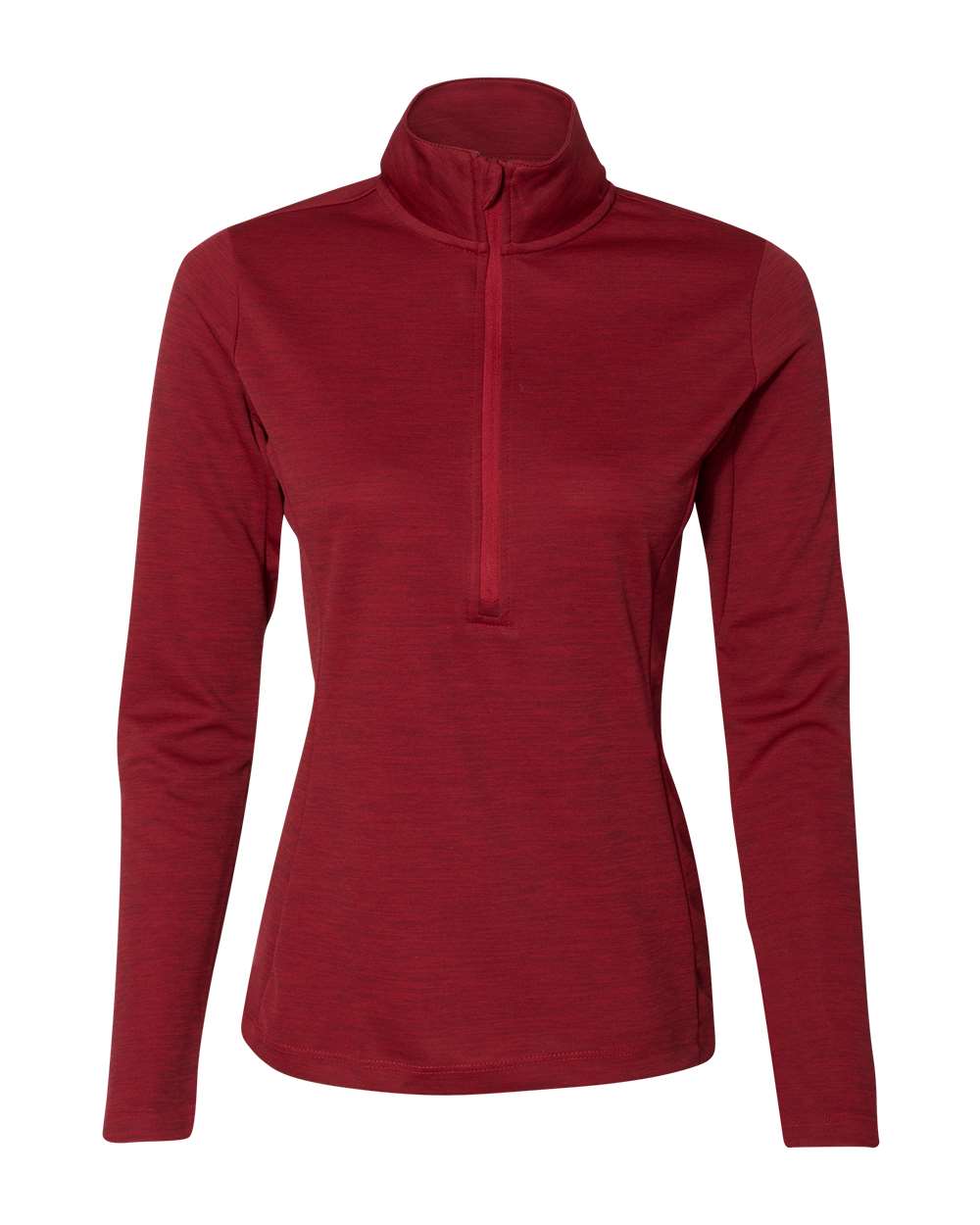 Women's Striated Quarter-Zip Pullover | QZ7EAX