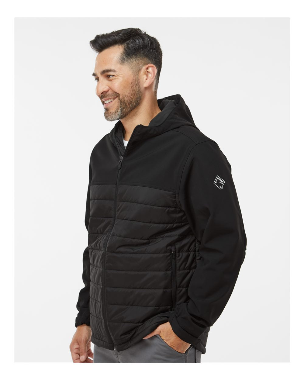Men's Pinnacle Soft Shell Puffer Jacket | 5324