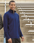 Men's Striated Quarter-Zip Pullover | QZ7EAM