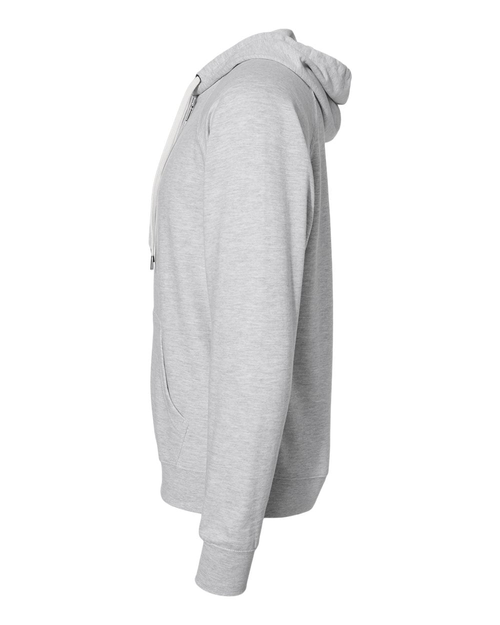 Unisex Icon Lightweight Loopback Terry Full-Zip Hooded Sweatshirt | SS1000Z