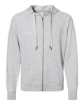Unisex Icon Lightweight Loopback Terry Full-Zip Hooded Sweatshirt | SS1000Z