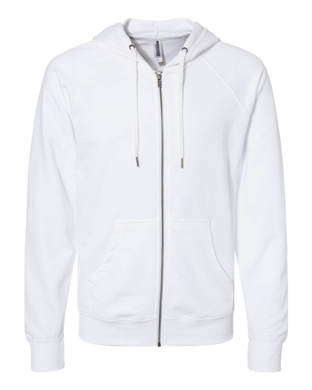 Unisex Icon Lightweight Loopback Terry Full-Zip Hooded Sweatshirt | SS1000Z