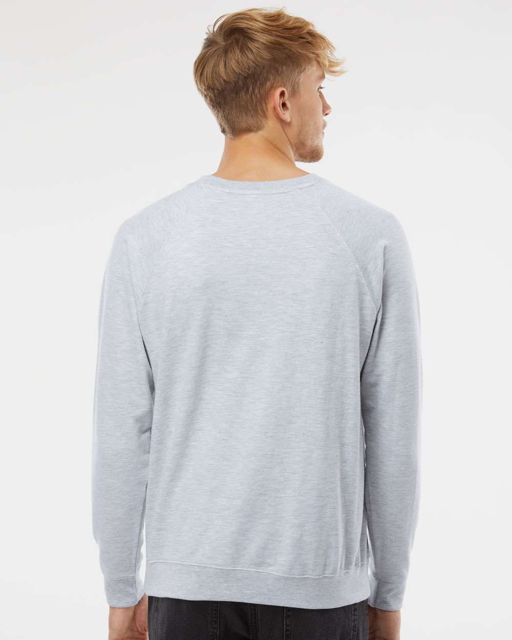 Unisex Icon Lightweight Loopback Terry Crewneck Sweatshirt | SS1000C