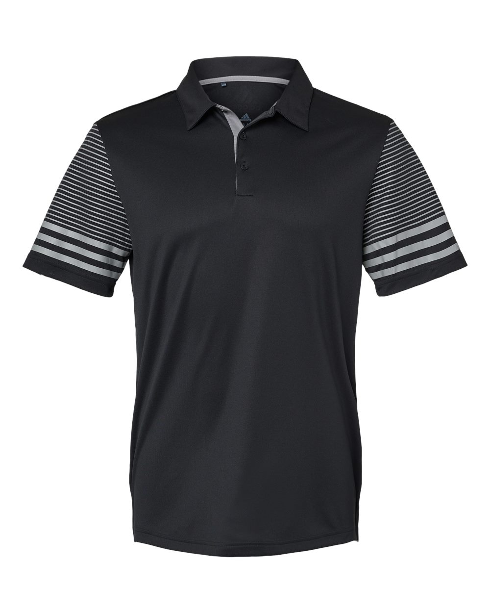 Men's Striped Sleeve Polo | A490