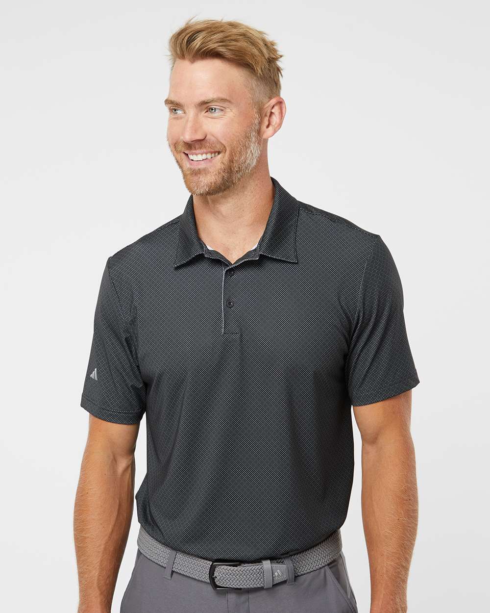 Men's Ultimate365 Diamond Dot Print Polo | A498