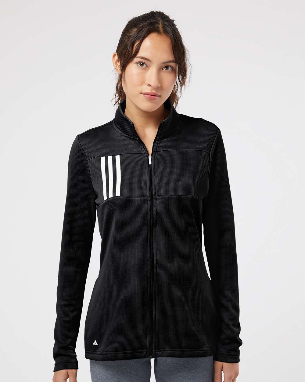 Women's 3-Stripes Double Knit Full-Zip Jacket | A483