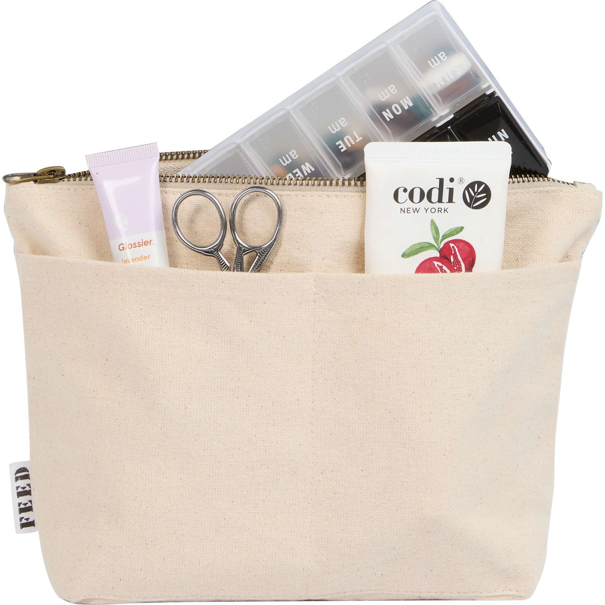 FEED Organic Cotton Pouch | 9009-18 image 1
