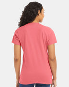 Women's Garment-Dyed V-Neck T-Shirt | GDH125