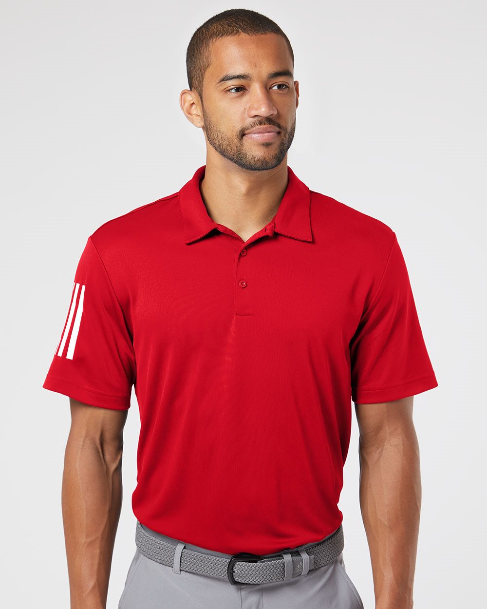 Men's Floating 3-Stripes Polo | A480