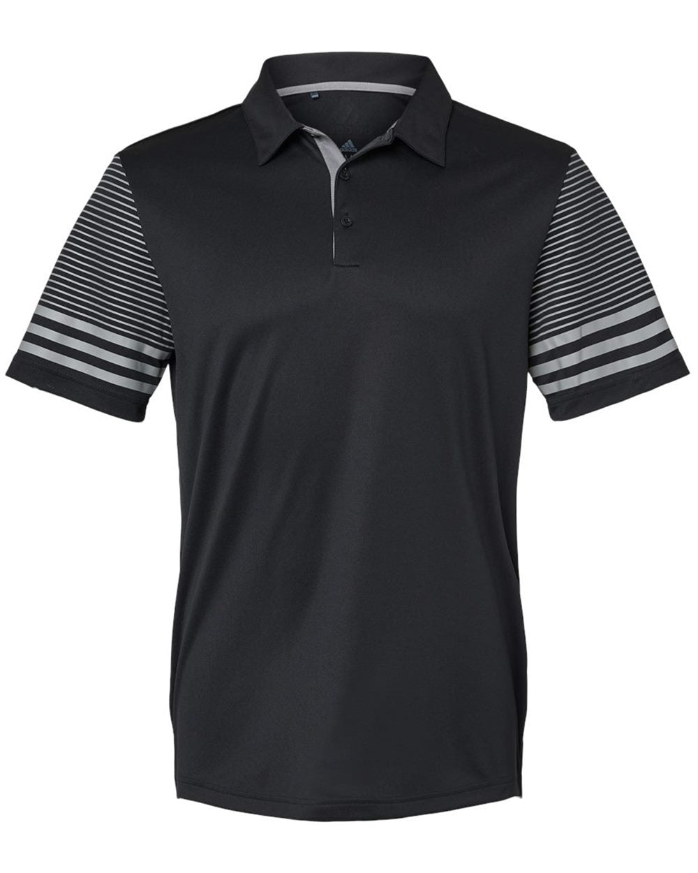 Men's Striped Sleeve Polo | A490