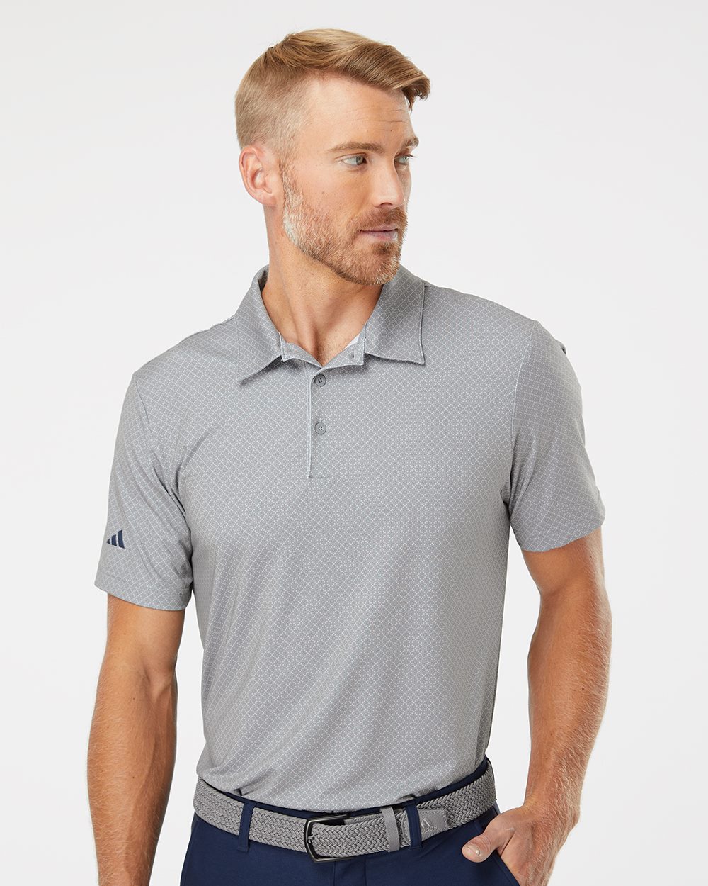 Men's Ultimate365 Diamond Dot Print Polo | A498