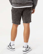 Unisex Mineral Wash Fleece Shorts | PRM50STMW