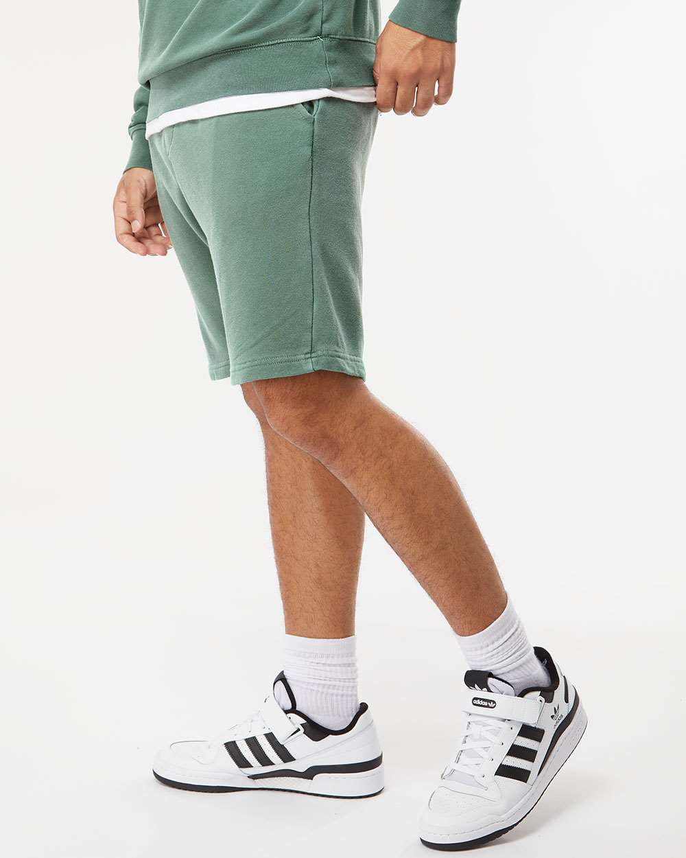 Unisex Pigment-Dyed Fleece Shorts | PRM50STPD