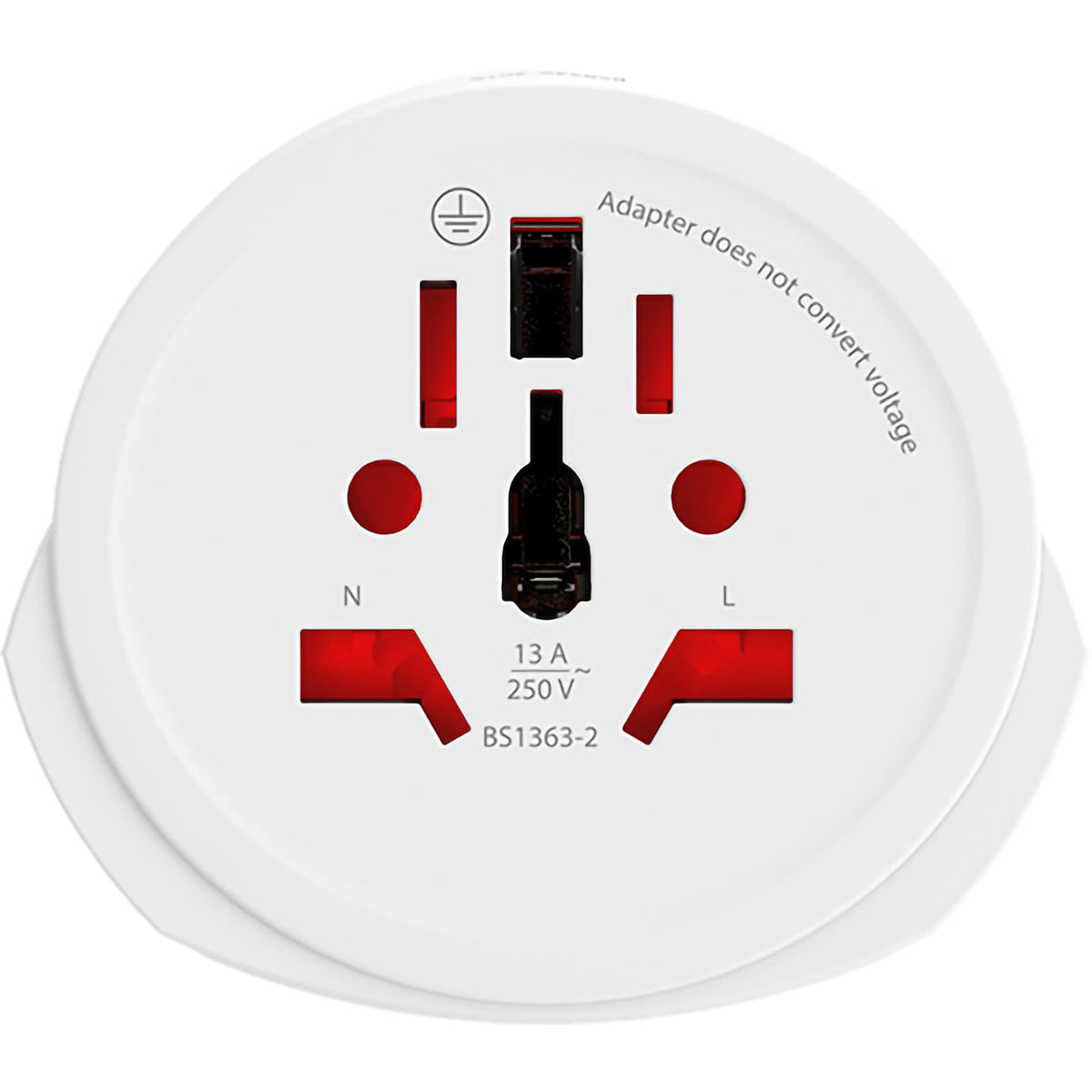 Skross World to Europe Travel Adaptor | 9444-08 image 1