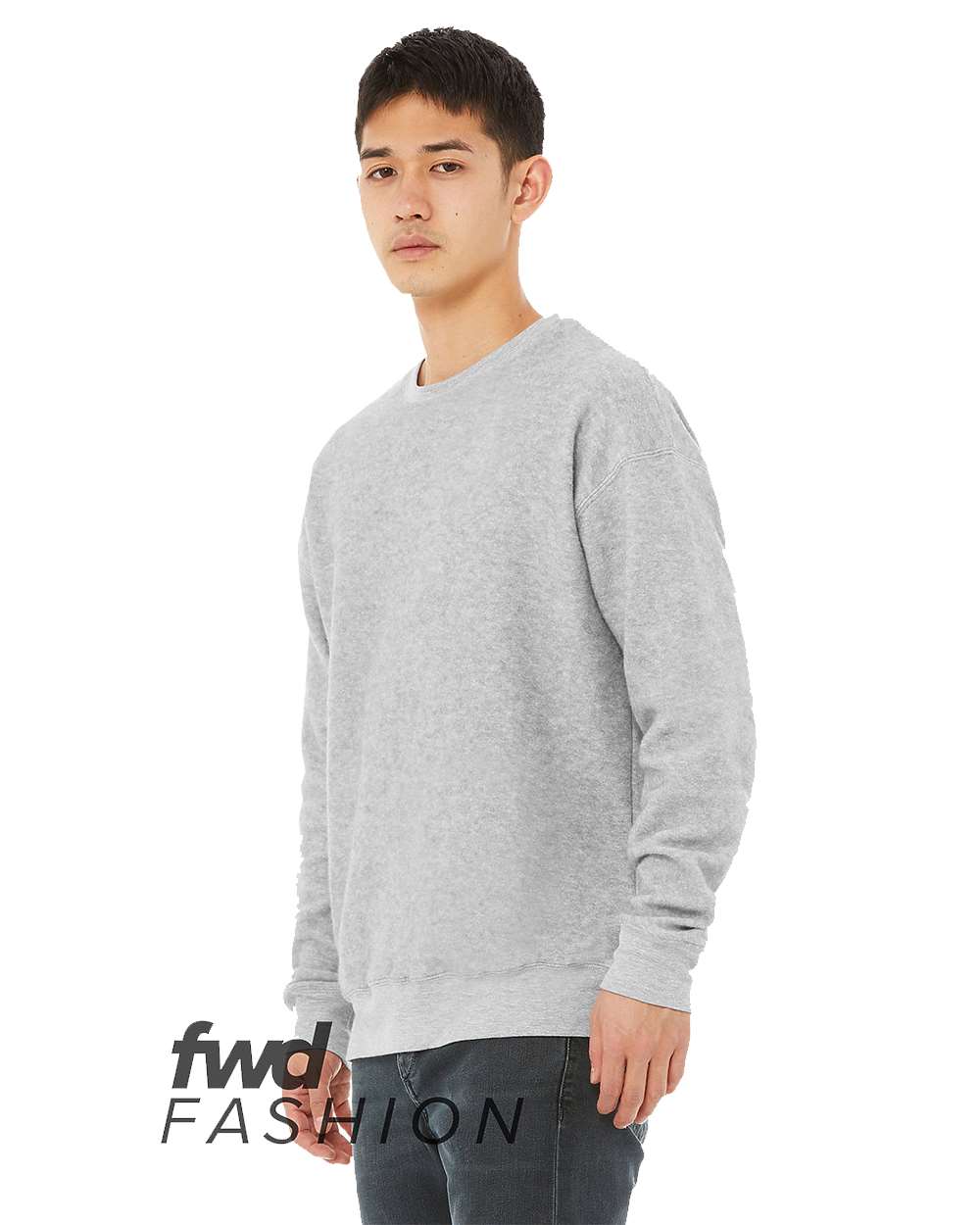 Unisex FWD Fashion Sueded Drop Shoulder Crewneck Sweatshirt | 3345