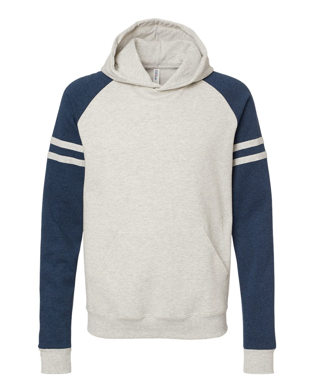 Unisex Nublend® Varsity Colorblocked Raglan Hooded Sweatshirt | 97CR