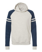 Unisex Nublend® Varsity Colorblocked Raglan Hooded Sweatshirt | 97CR