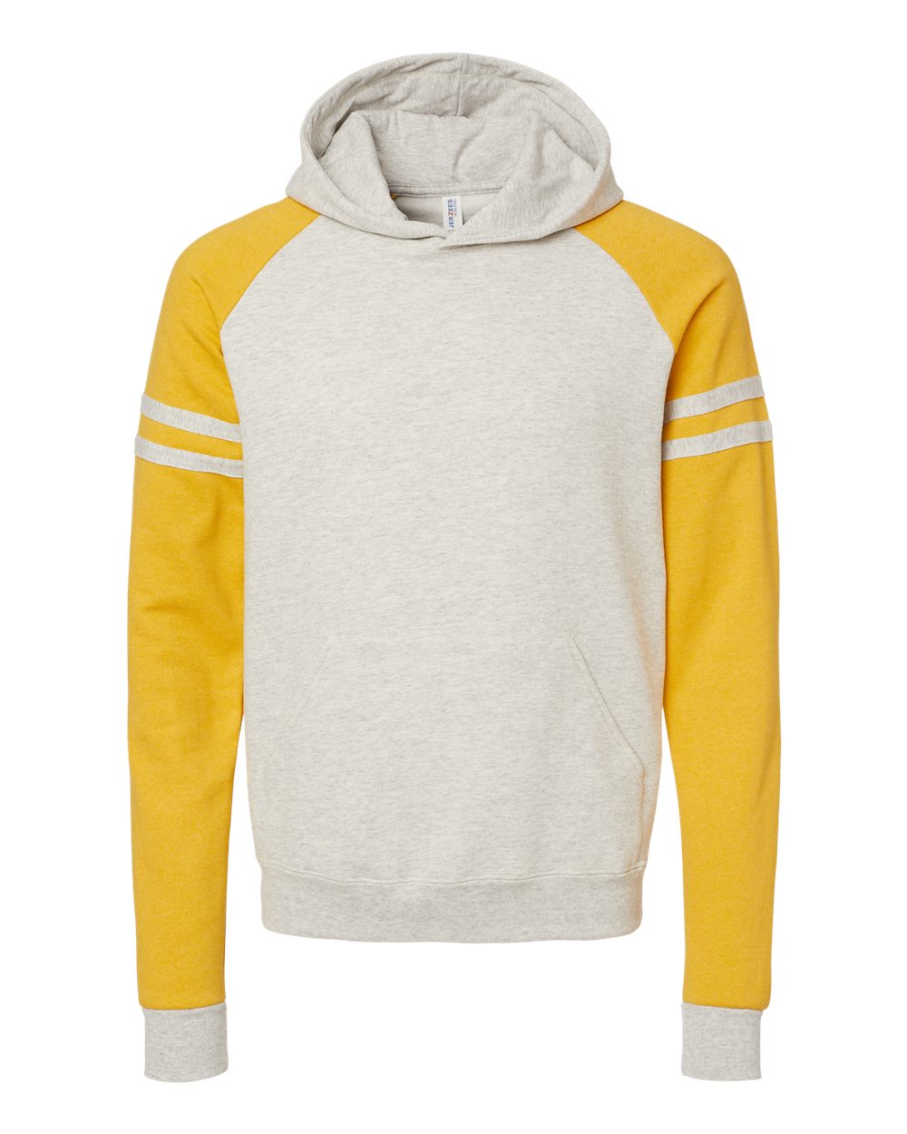Unisex Nublend® Varsity Colorblocked Raglan Hooded Sweatshirt | 97CR