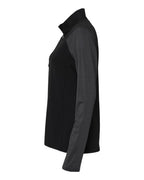 Sudadera ligera raglán con cremallera de cuarto para mujer Ultimate365 | A521