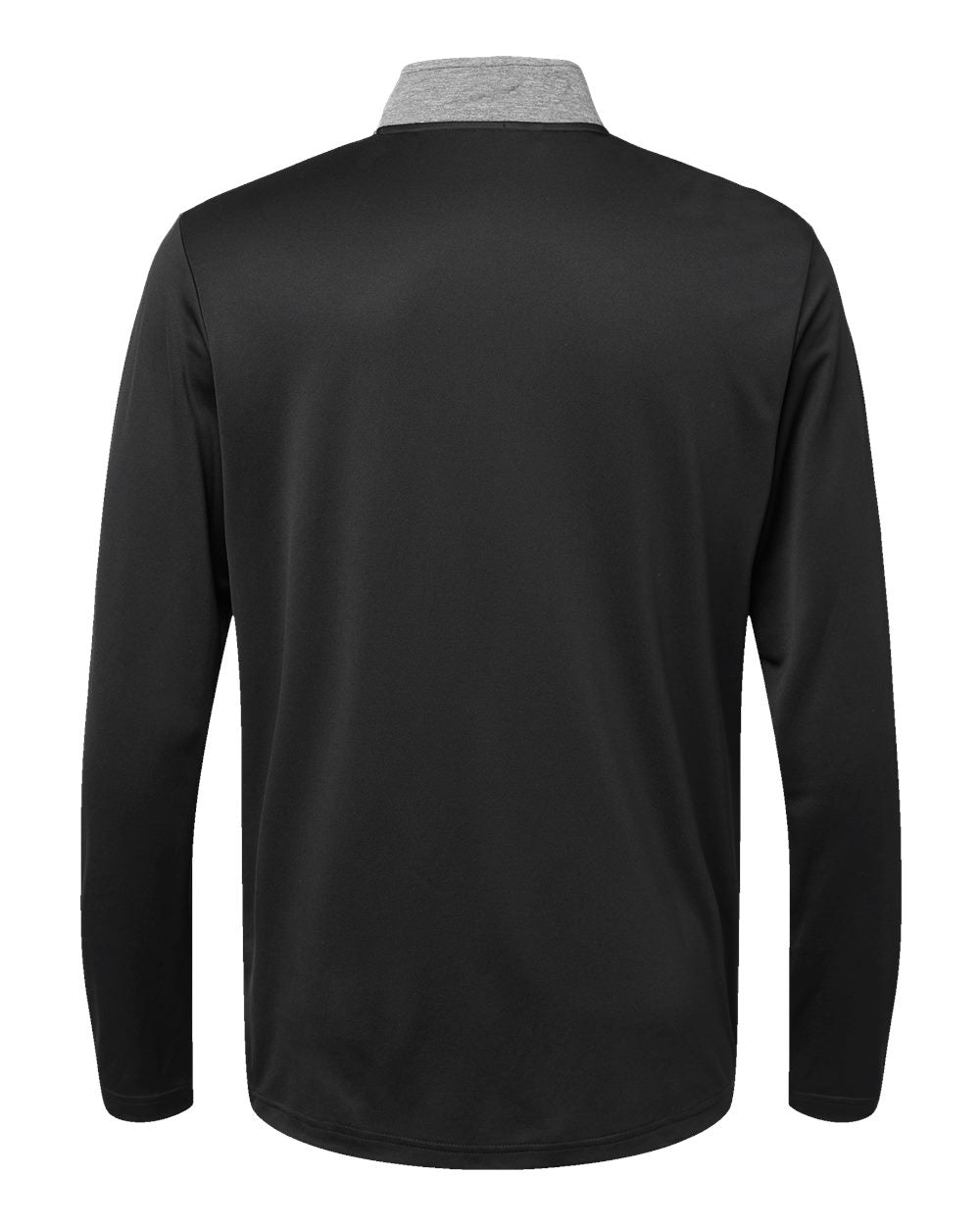 Sudadera para hombre Ultimate365 Heather Block con cremallera de cuarto | A522