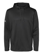 Men's Textured Mixed Media Midweight Hooded Sweatshirt | A530