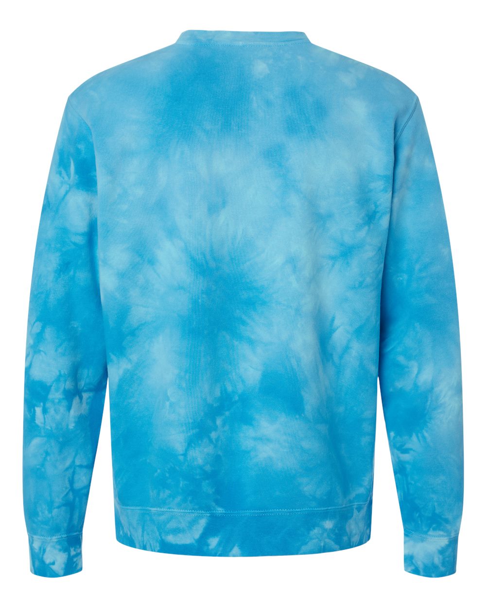 Sudadera unisex de peso medio con cuello redondo y teñido anudado | PRM3500TD