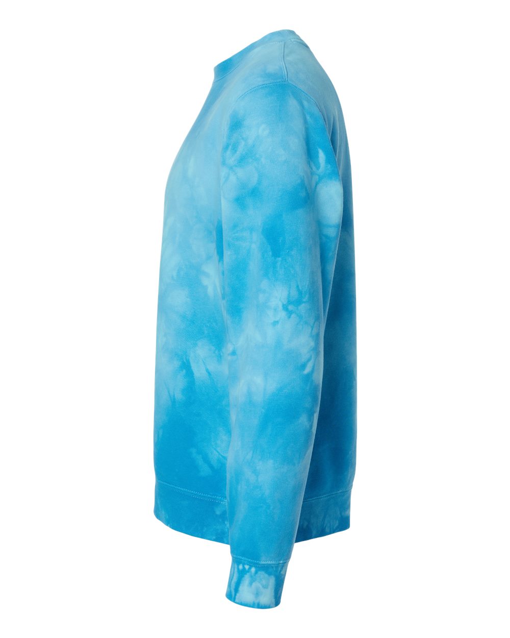 Sudadera unisex de peso medio con cuello redondo y teñido anudado | PRM3500TD
